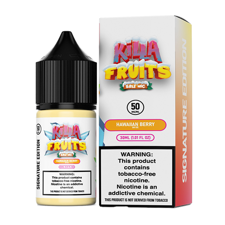 Hawaiian Berry on Ice by Killa Fruits Limited TFN Salts Series 30mL with packaging