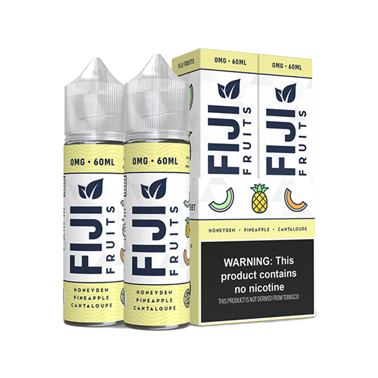 Honeydew Pineapple Cantaloupe Tinted Brew Fiji Fruits Series 60mL 2-Pack with packaging