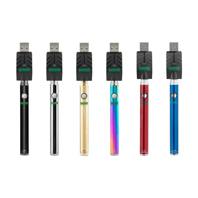 Ooze Slim Pen TWIST Battery 320mAh + Smart USB Group Photo