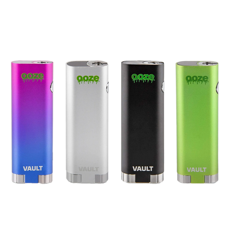 Ooze Vault Extract Battery 450mAh + Storage Chamber Group Photo