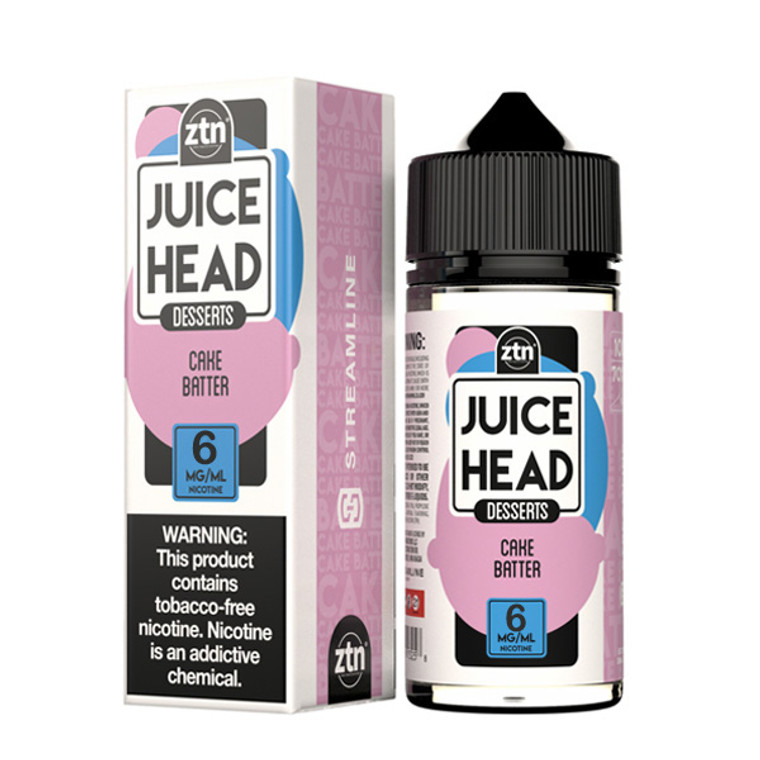 Cake Batter by Streamline Juice Head Series 100mL with packaging