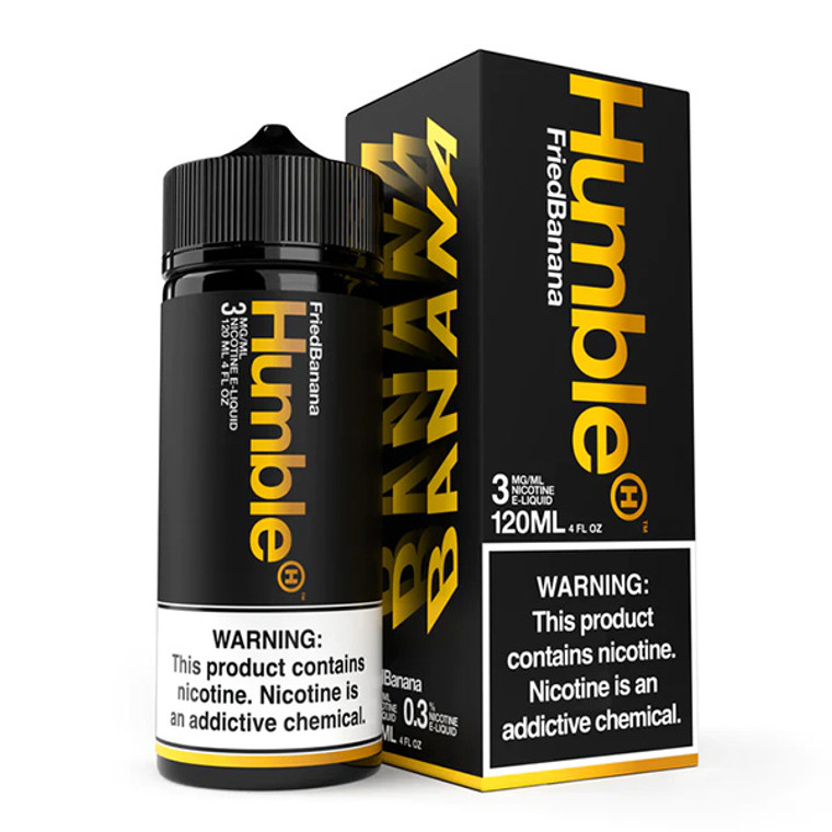 Fried Banana By Humble Series 120mL with packaging