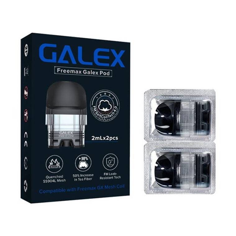 Freemax Galex Empty Replacement Pod 2-Pack with Packaging