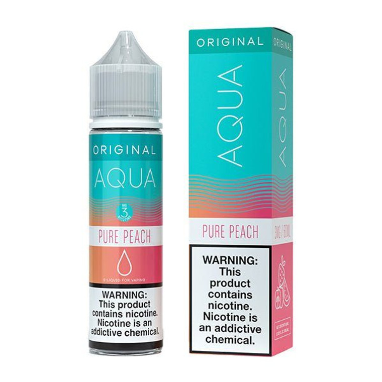 Pure Peach by Marina(Aqua) TF-Nic Series 60mL with  Packaging