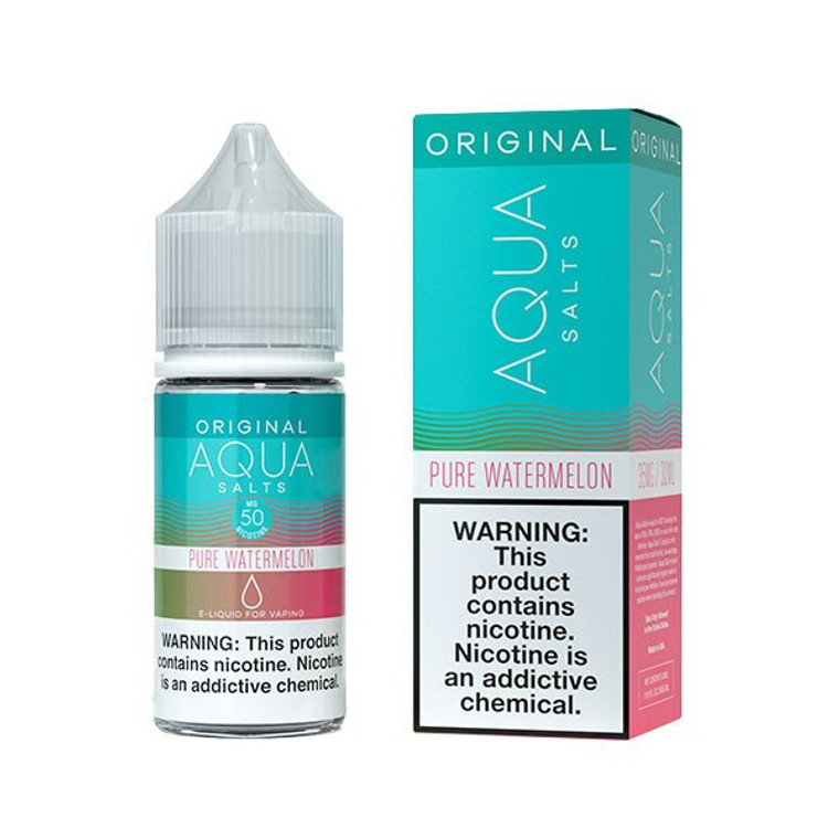 Pure Watermelon by Aqua TFN Salts 30ml with Packaging