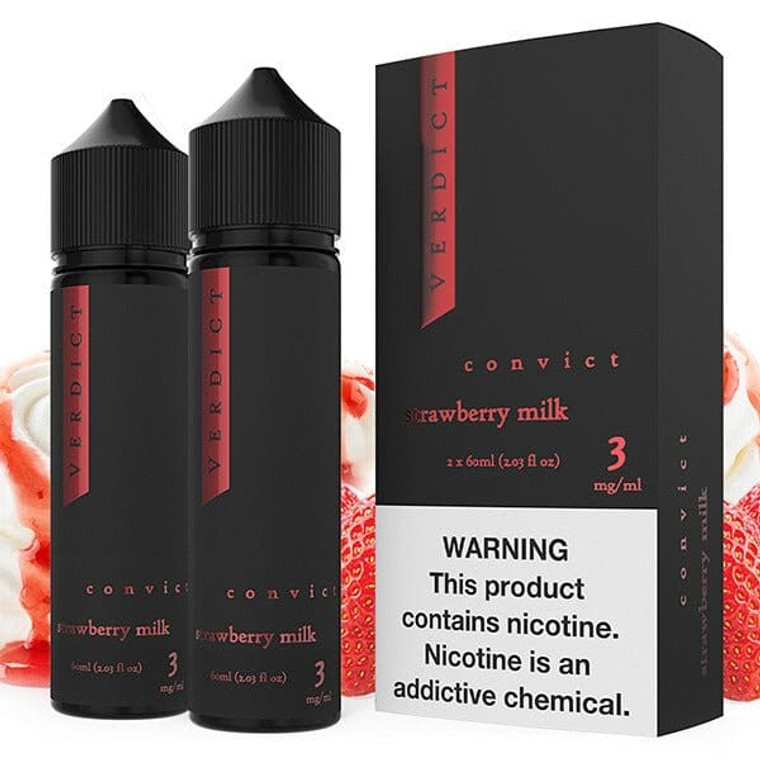 Convict by Verdict Series E-Liquid x2-60mL with Packaging