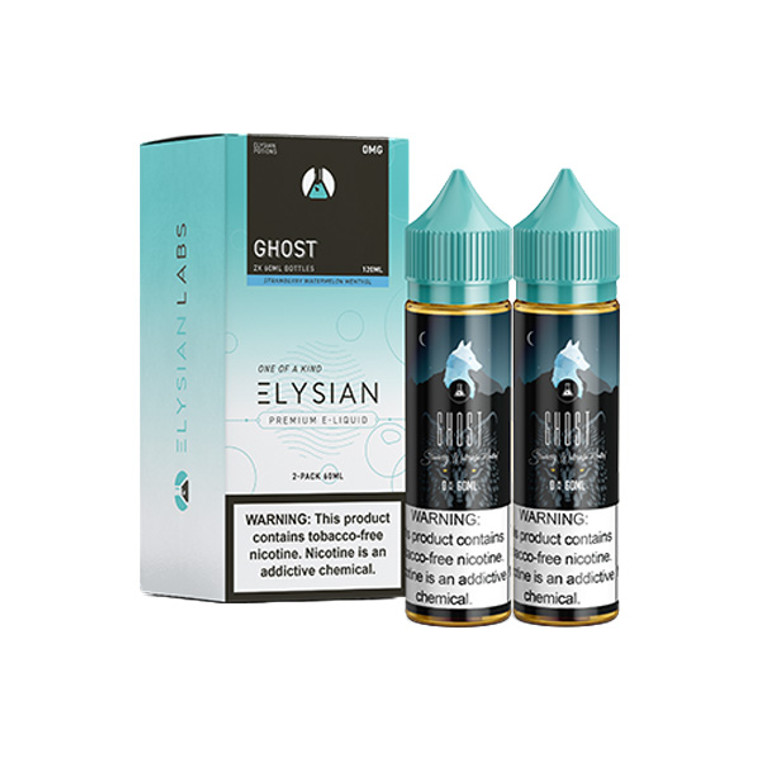 Ghost by Elysian Potion 120mL Series with packaging