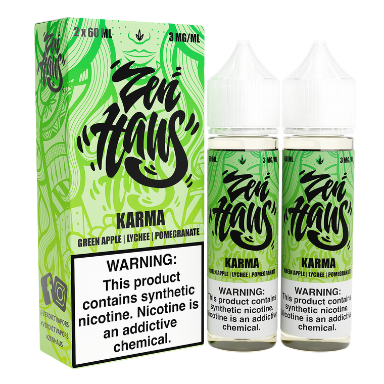 Zen Haus - Karma by Verdict – Revamped Series | 2x60mL with Packaging