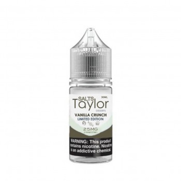 Vanilla Crunch by Taylor Salts 30mL Bottle