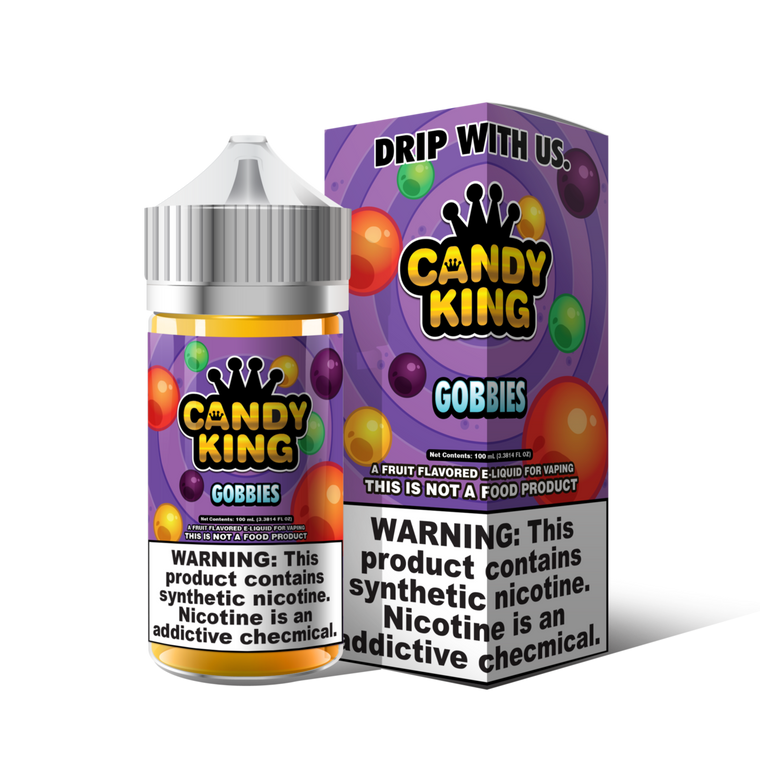 Gobbies by Candy King Series | 100ML with Packaging