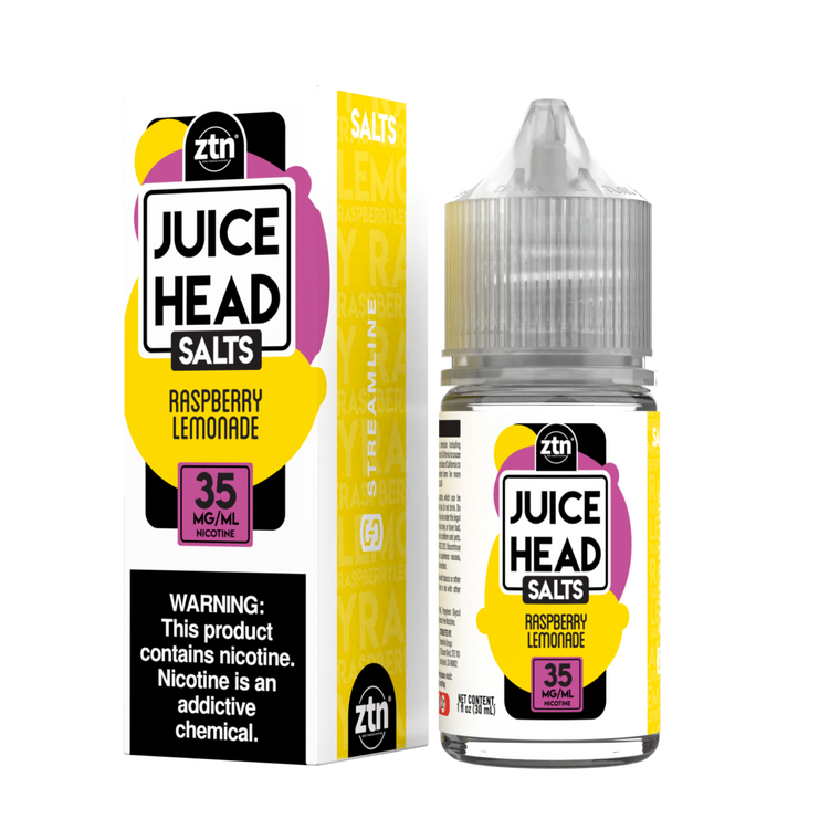 Raspberry Lemonade by Juice Head TFN Salts 30mL with Packaging