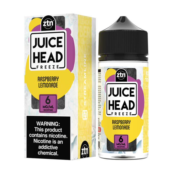 Raspberry Lemonade Freeze by Juice Head TFN 100mL with Packaging - 6mg