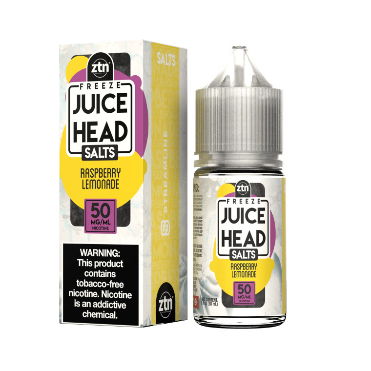 Raspberry Lemonade Freeze by Juice Head TFN Salts 30mL
with Packaging - 50MG