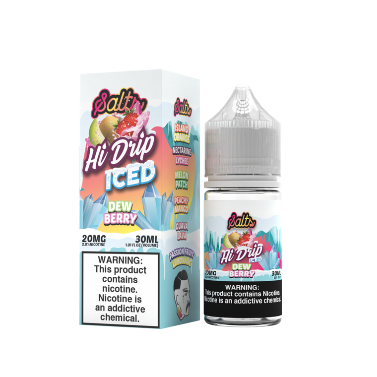 Dewberry Iced by Hi-Drip Salts Series 30mL with Packaging - 20mg