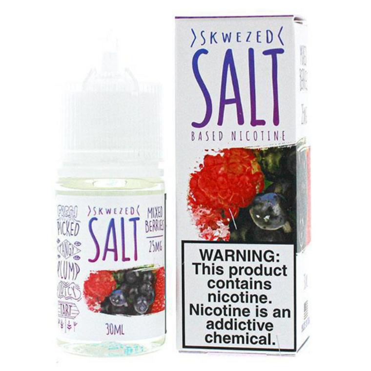 Mixed Berries By Skwezed Salt Series 30mL with Packaging