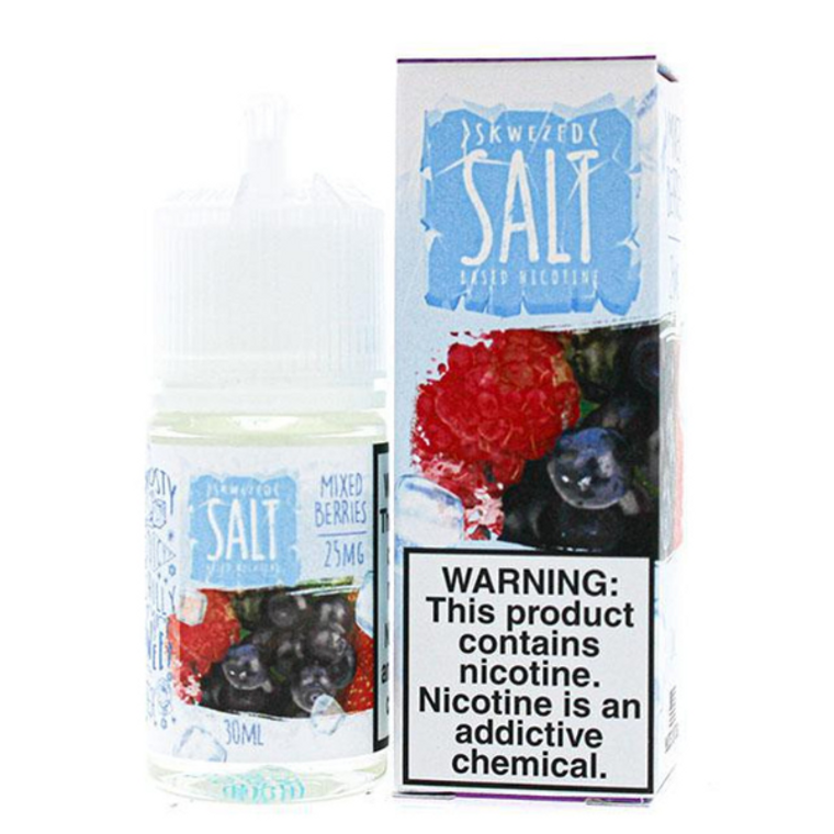 Mixed Berries ICE By Skwezed Salt Series 30mL with Packaging