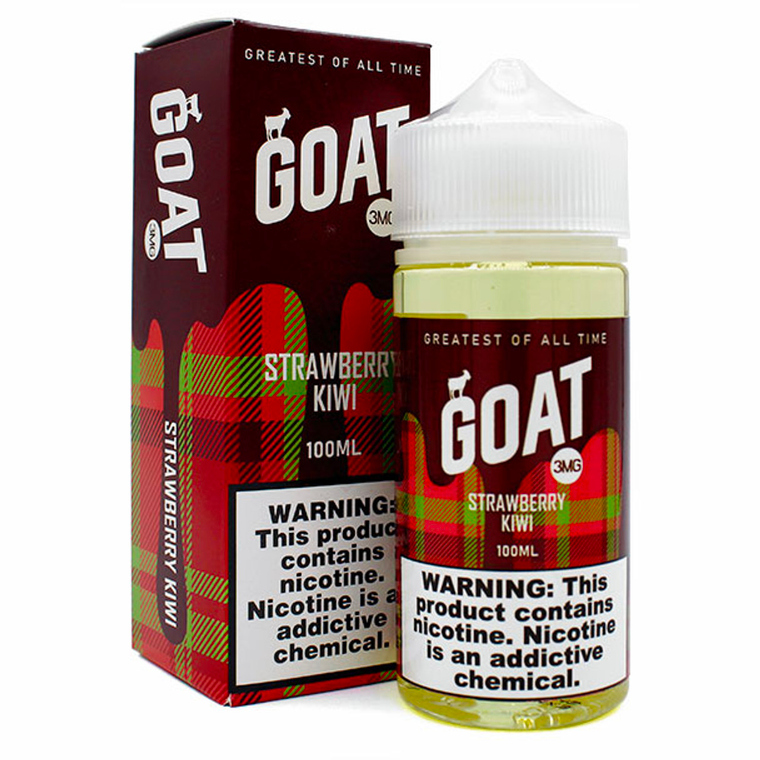 Strawberry Kiwi by GOAT Series Drip More 100mL
with Packaging