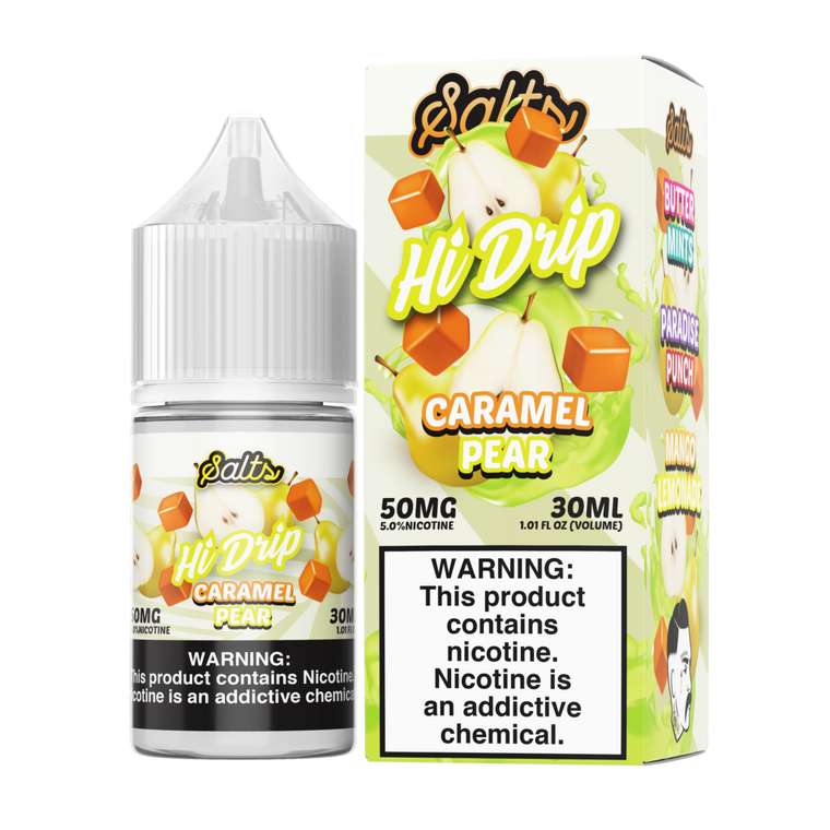 Caramel Pear by Hi-Drip Salts Series 30mL with Packaging