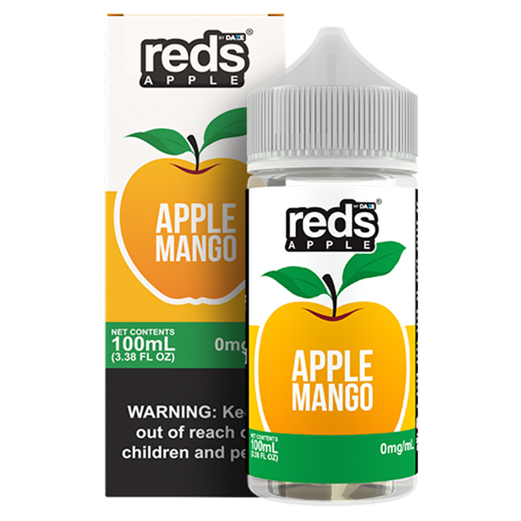 Mango by 7Daze Reds 100mL Freebase with packaging