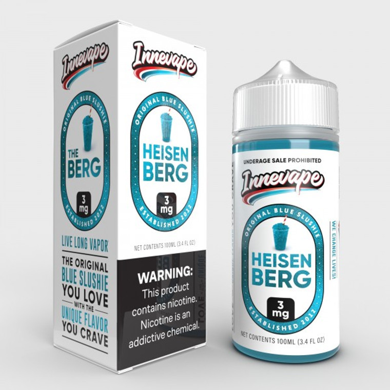 Heisenberg by Innevape E-Liquid 100mL (Freebase) with packaging