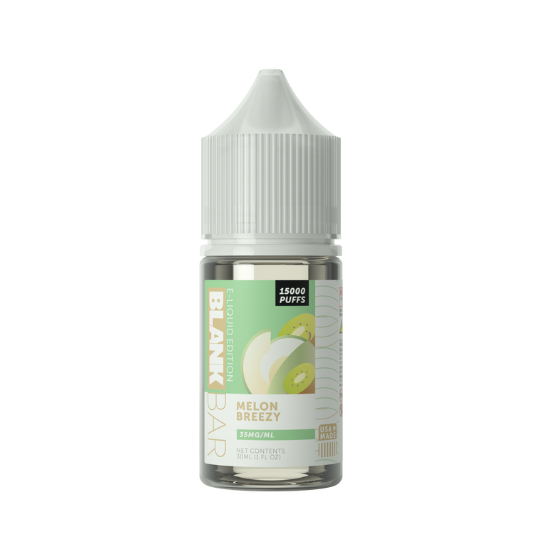 Melon Breezy | Blank Bar 15000 Puff Salt | 30mL bottle