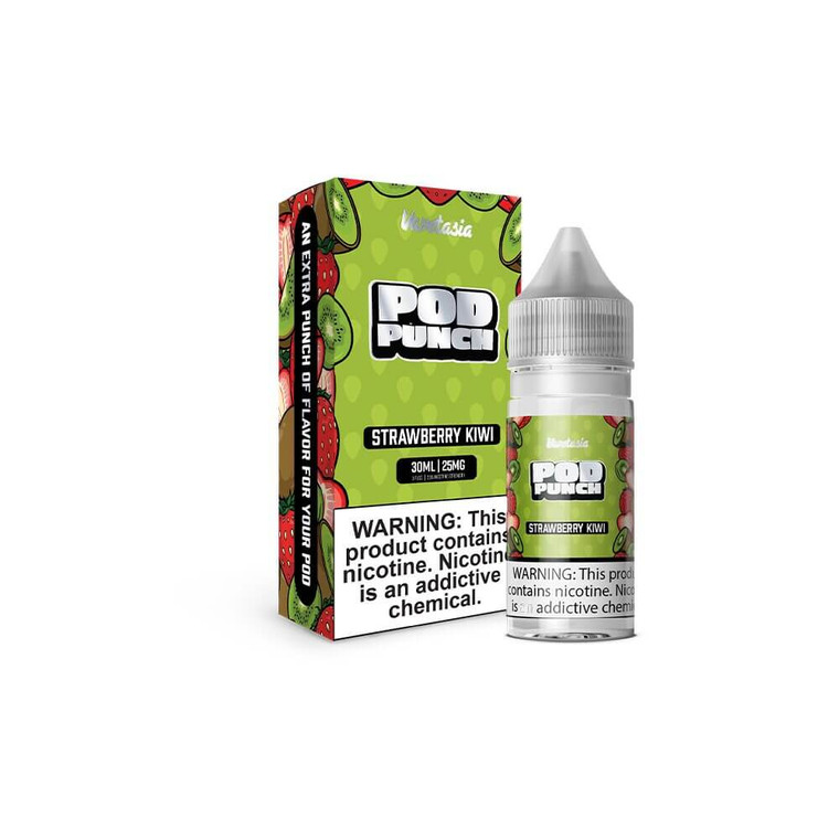 Vapetasia Salt Series E-Liquid 30mL (Salt Nic) Strawberry Kiwi Ice with packaging