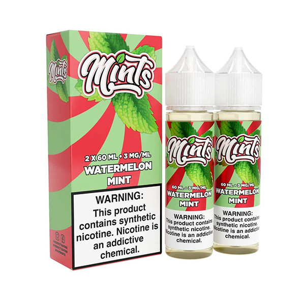 Watermelon Mint Mints 2x 60mL with packaging