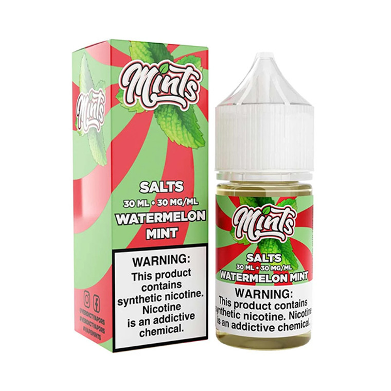 Watermelon Mint Mints Salts 30mL with packaging