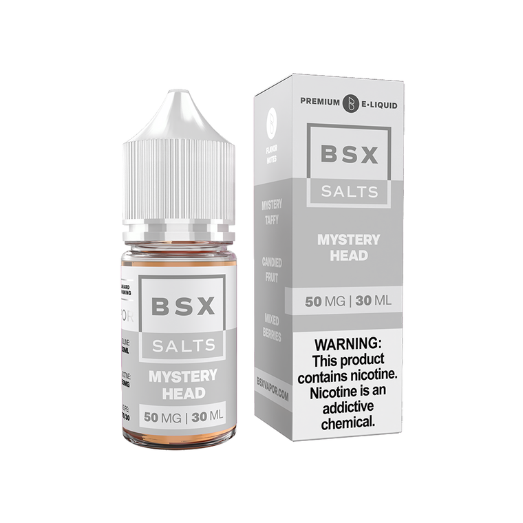 Mystery Head | Glas BSX Salt | 30mL with packaging