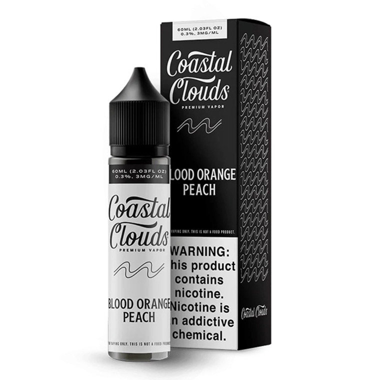 Blood Orange Peach Coastal Clouds 60mL with packaging