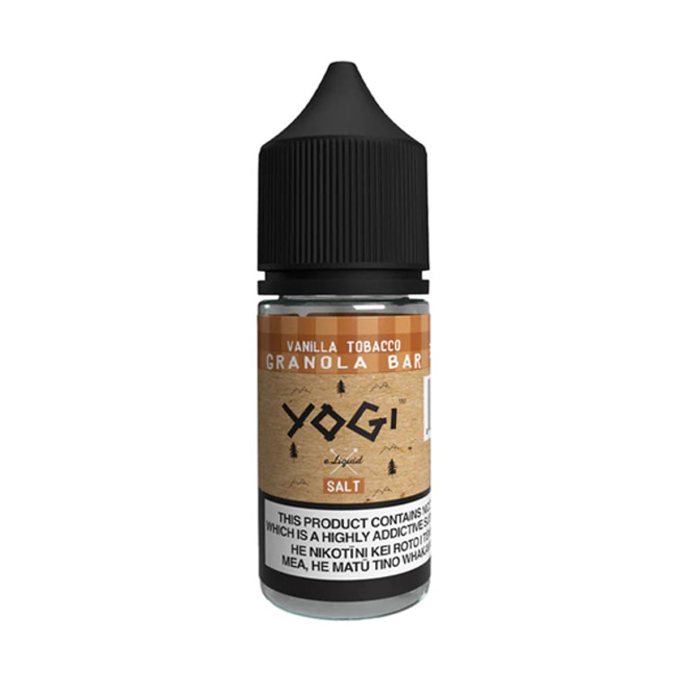 Vanilla Tobacco Yogi Salts 30mL bottle
