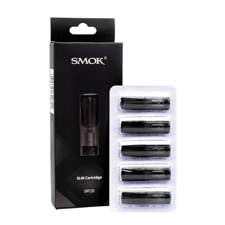 SMOK SLM Pod Cartridges 5-Pack with Packaging