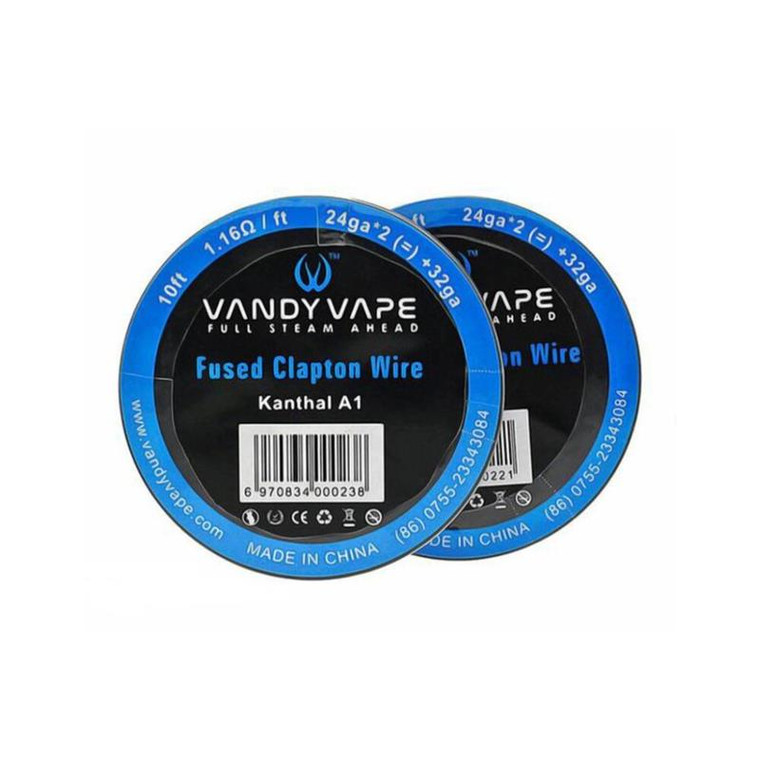Vandy Vape Build Wire (Wire Spools)(10ft) Fused Clapton Kanthal A1 1.16ohm