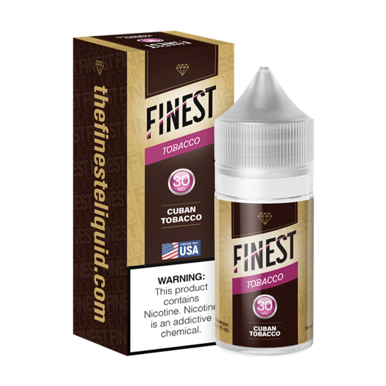 Cuban Tobacco Tobacco Edition Salts 30mL with packaging