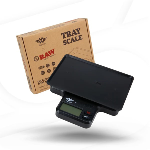 Raw* x MyWeigh (Scale) Tray Scale with packaging