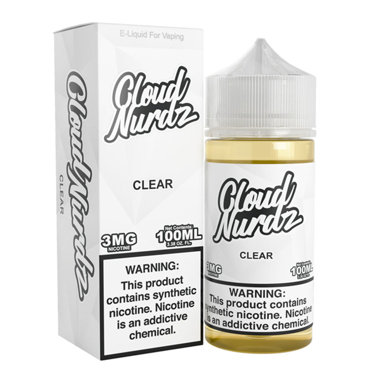 Clear Cloud Nurdz TFN 100mL with packaging