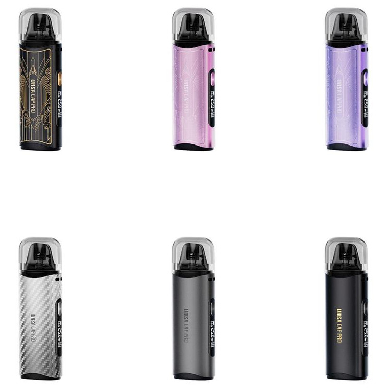 Lost Vape Ursa Cap Pro Pod System group photo