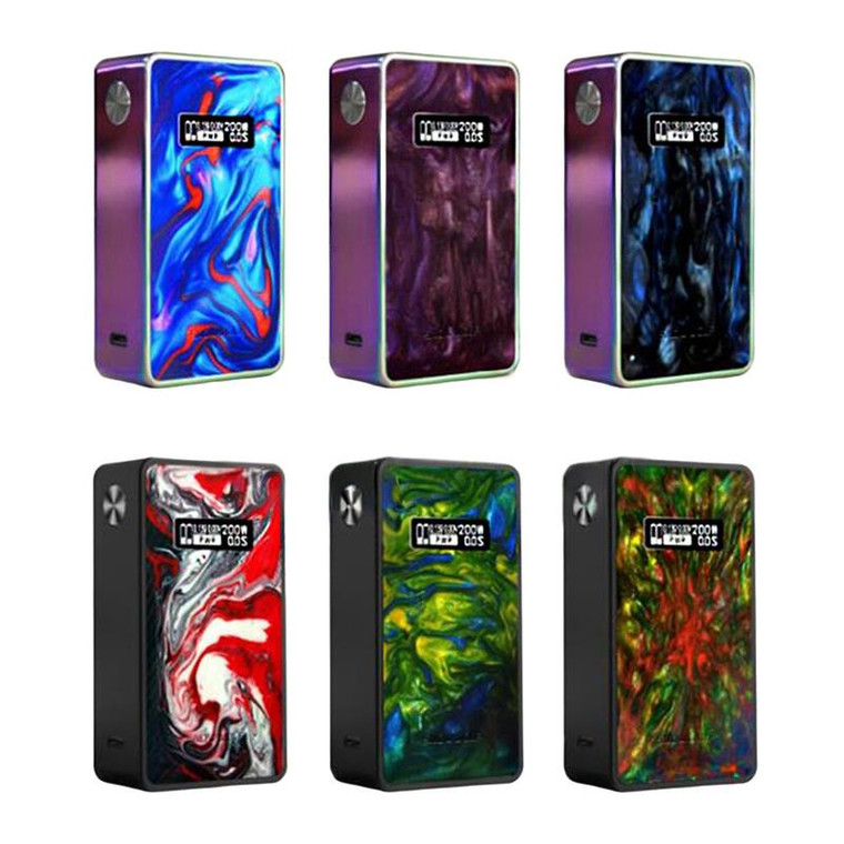 Snowwolf R 200W TC Box Mod group photo