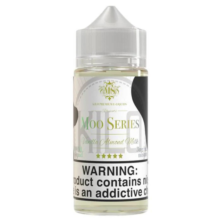 Moo - Vanilla Almond Milk Kilo 100mL bottle