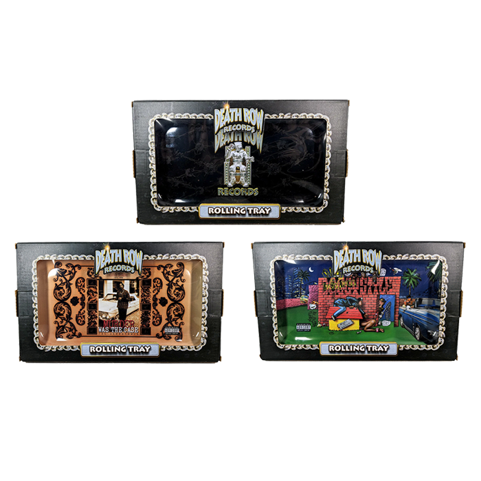 Death Row Records (Tray) DRTY0001-0006 Album Series 10.6" x 6.3" group photo