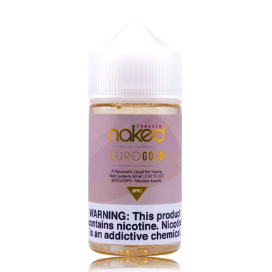 Euro Gold by Naked 100 Tobacco E-Liquid