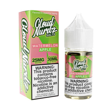 Watermelon Apple By Cloud Nurdz Salts E-Liquid