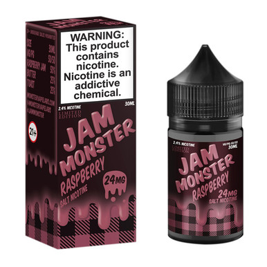 Raspberry By Jam Monster Salts E-Liquid