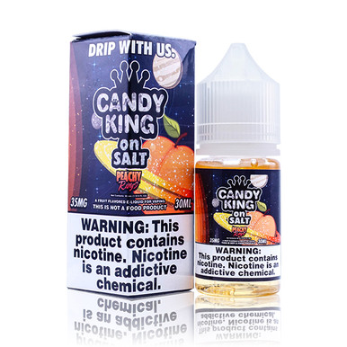 Peachy Rings By Candy King On Salt E-Liquid