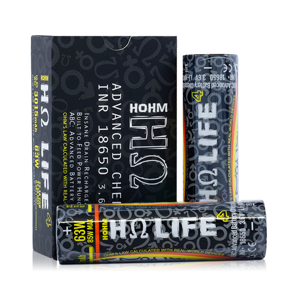 Hohm Tech Hohm Life 18650 3015mAh 22.1A Battery (2-Pack)