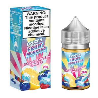 Blueberry Raspberry Lemon Ice By Frozen Fruit Monster Salts E-Liquid