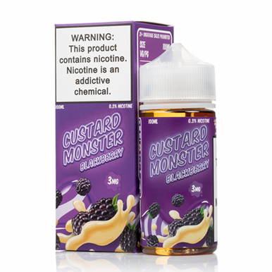 Blackberry By Custard Monster E-Liquid
