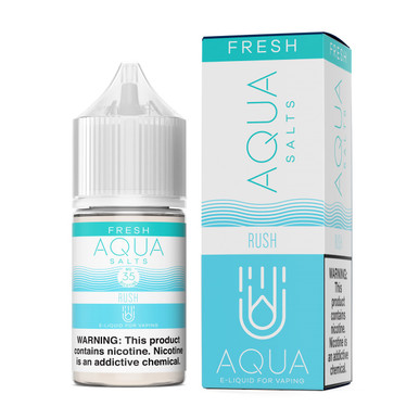 Rush by Aqua Tobacco-Free Nicotine Salts E-Liquid