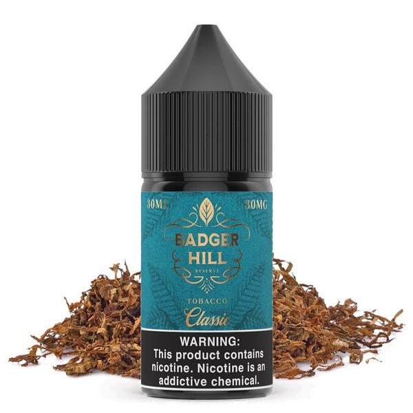 Classic by Badger Hill Reserve Salt E-Liquid