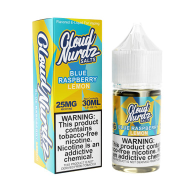 Blue Raspberry Lemon by Cloud Nurdz TFN Salts E-Liquid